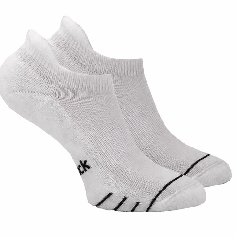 Eurosock Estimated M White 2-Pack Ace Cool Tab No-Show Socks H23-21